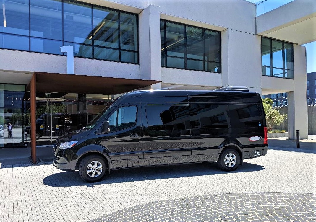 Black Mercedes Sprinter Van Executive